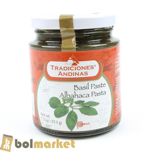 Andean Traditions - Basil Paste - 7.5 oz (213g)