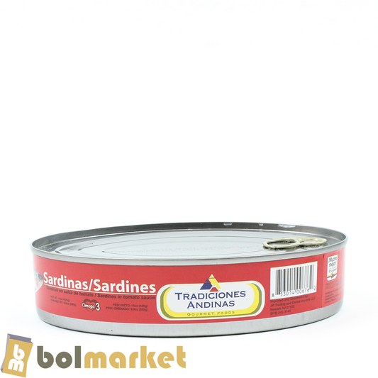 Tradiciones Andinas - Sardinas en Salsa de Tomate - 15 oz (425g)
