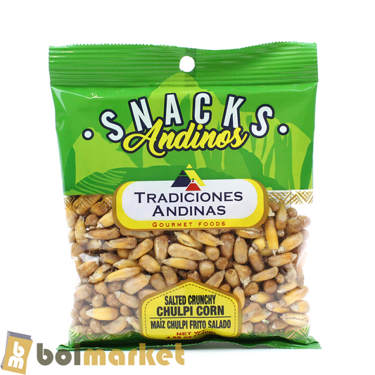 Tradiciones Andinas - Snack Maiz Chulpi Frito Salado - 4.59 oz (130g)
