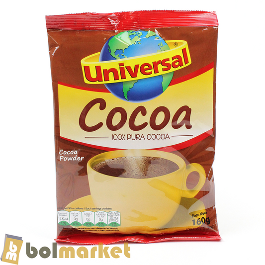 Universal - Cocoa en Polvo - 5.3 oz (160g)